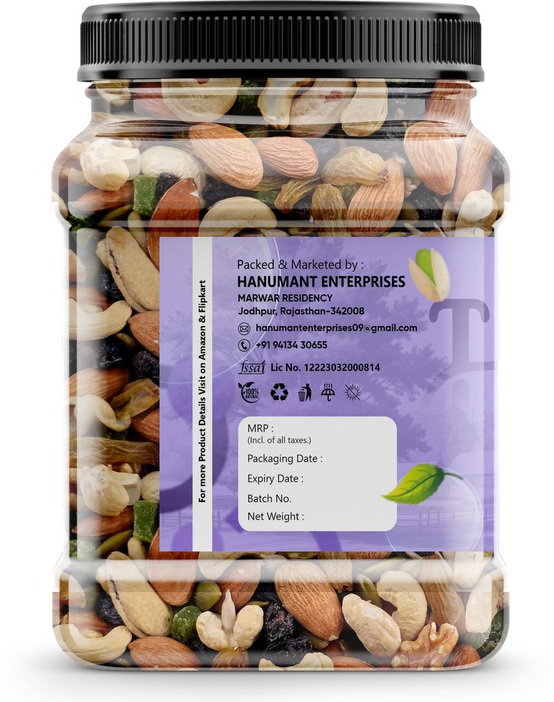 HAI PRABHU Mix Dry Fruit Panchmeva 1kg - Image 5