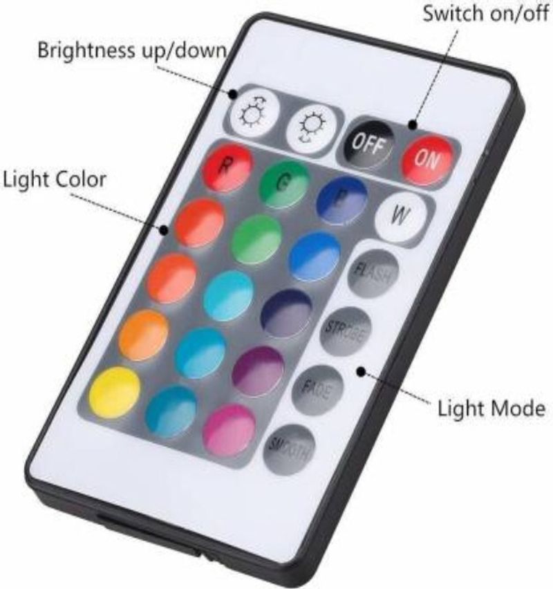 Flysmart 50W RGB LED Flood Light with Remote (Multicolor) - Image 8