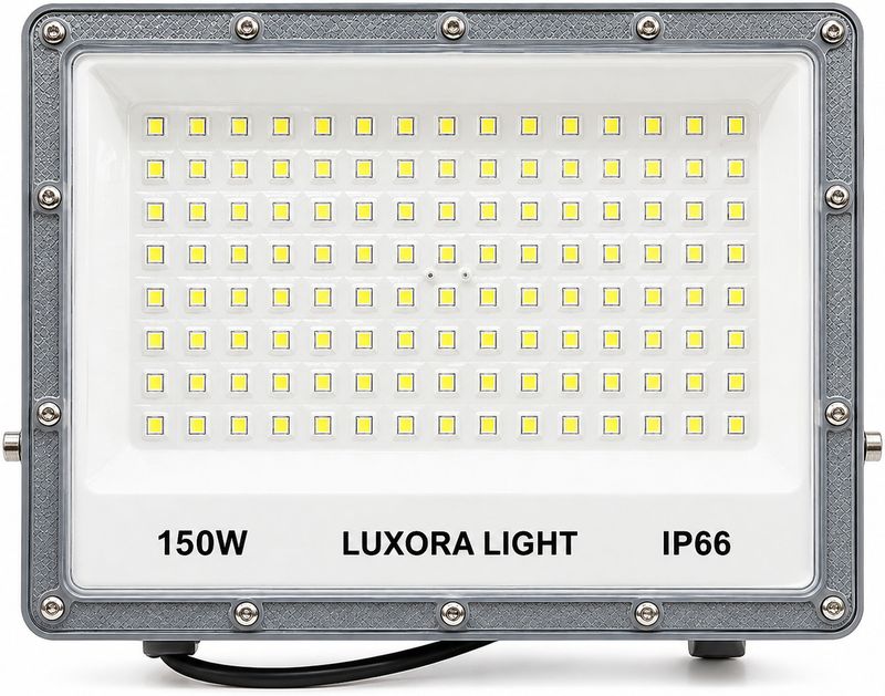 OPM TRADING 150W LED Flood Light IP67 Outdoor Waterproof - Image 3