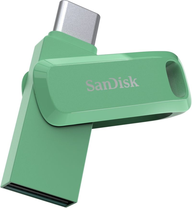 SanDisk SDDDC3-128G-I35AG / Mobile Dual Drive / 400 Mbs 128 GB OTG Drive Compatible with Desktop Computer, Laptop, Mobile, Tablet, Television USB 3.1 Plastic Case (Green, Type A to Type C) - Image 6