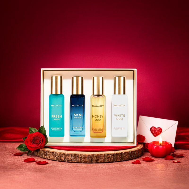 BELLAVITA Luxury Unisex Perfume Gift Pack of 4 · 20 ml (80 ml total) - Image 4