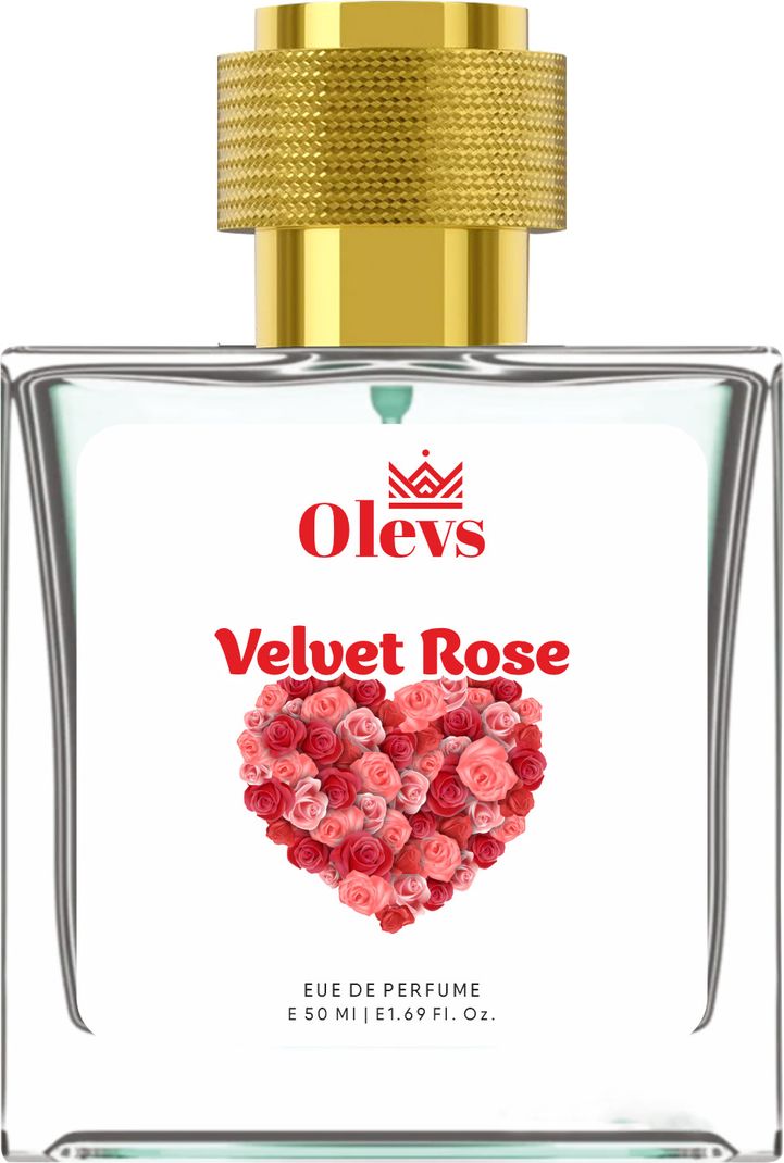 OLEVS perfume velvet rose long lasting unisex Eau de Parfum - 50 ml (For Men & Women) - Image 3