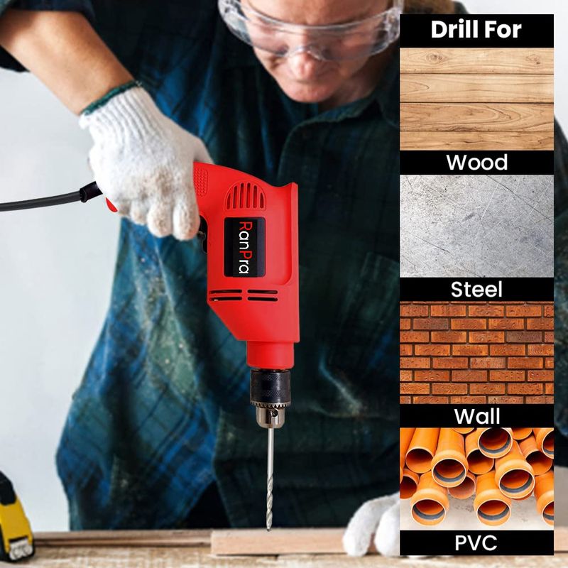 RanPra RP-423 10RE Hammer Drill 600W - Image 5