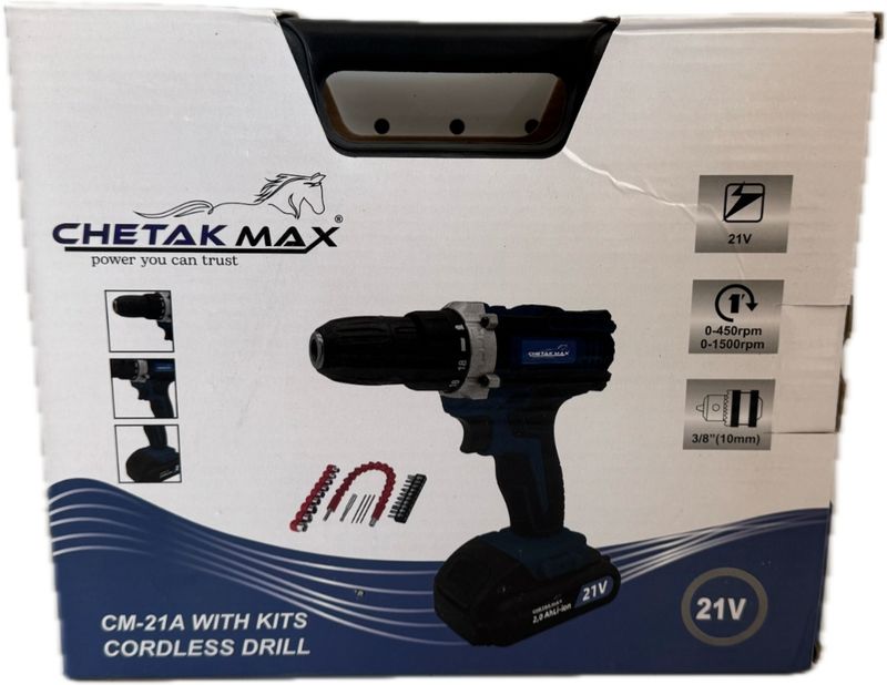 M-TREX Cordless Drill Kit 21V 45Nm - Image 6