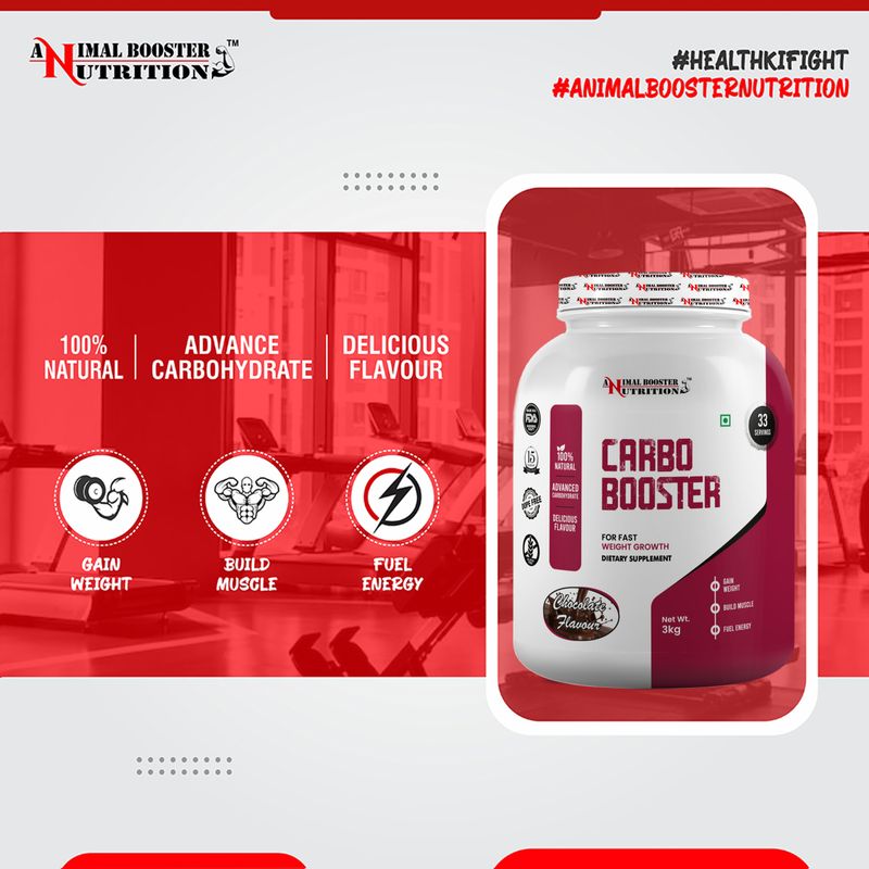 Animal Booster Nutrition Carbo Booster 3kg Chocolate - Image 7
