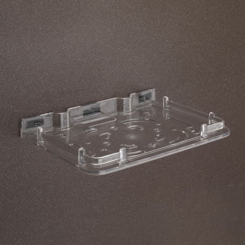 DIVON Acrylic Single Wall Shelf, Clear - Image 6