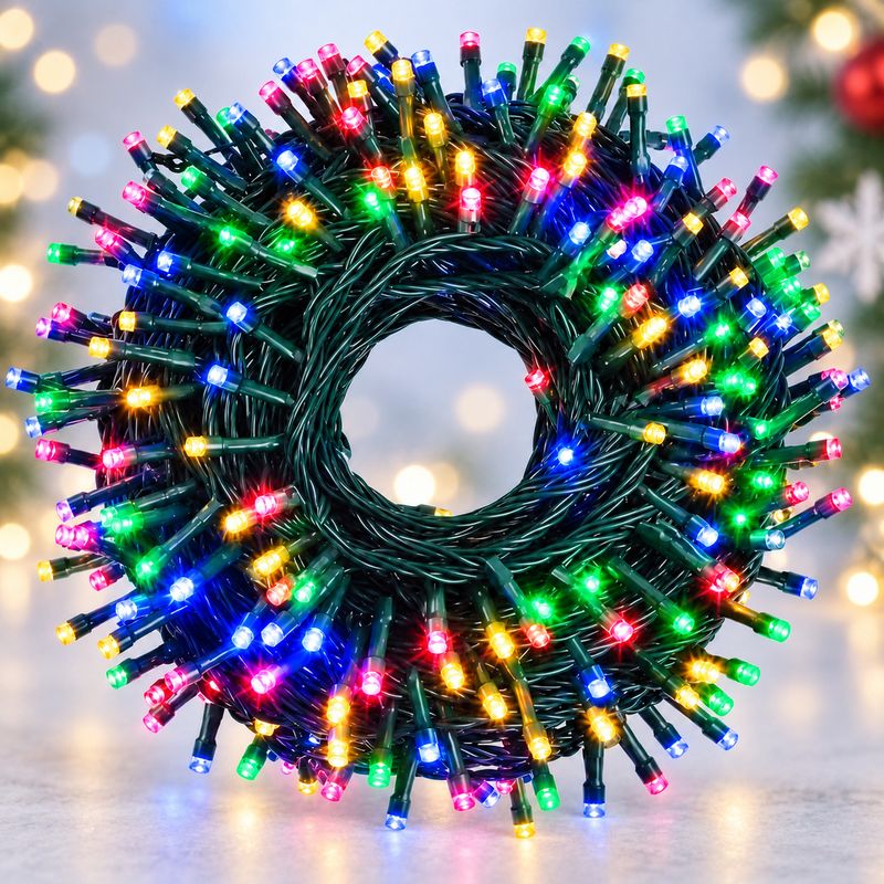 GlowNest 50 LEDs 25m Multicolor String Rice Lights - Image 2