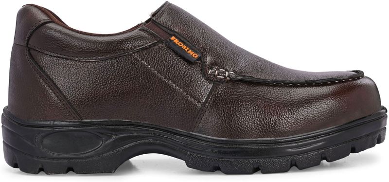 FROSINO Steel Toe Synthetic Leather Safety Shoe (Brown, S1, Size 7) - Image 8