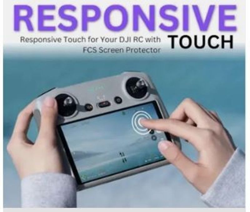 ASMR Nano Glass for This screen protector is designed to offer superior protection for your d r o n e camera remote controller's display. (Pack of 1) - Image 4