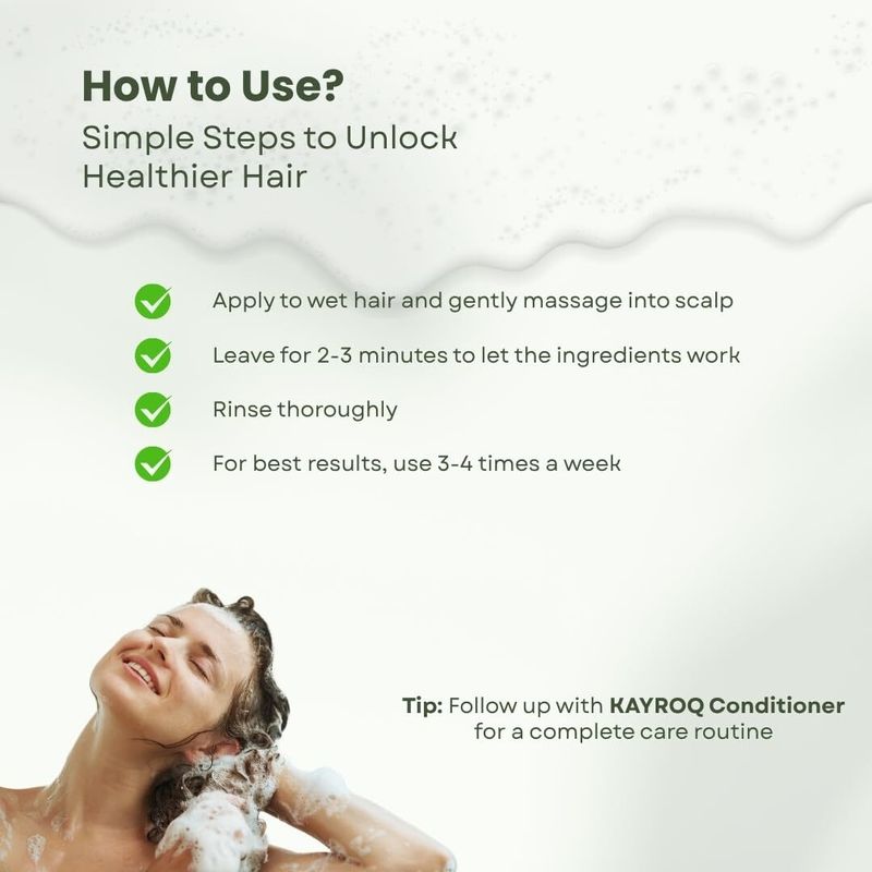 KAYROQS Rosemary Shampoo with Amla, 200ml - Image 4