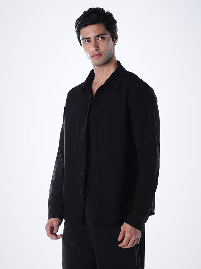 Jack & Jones Men Regular Fit Solid Casual Shirt - Image 5