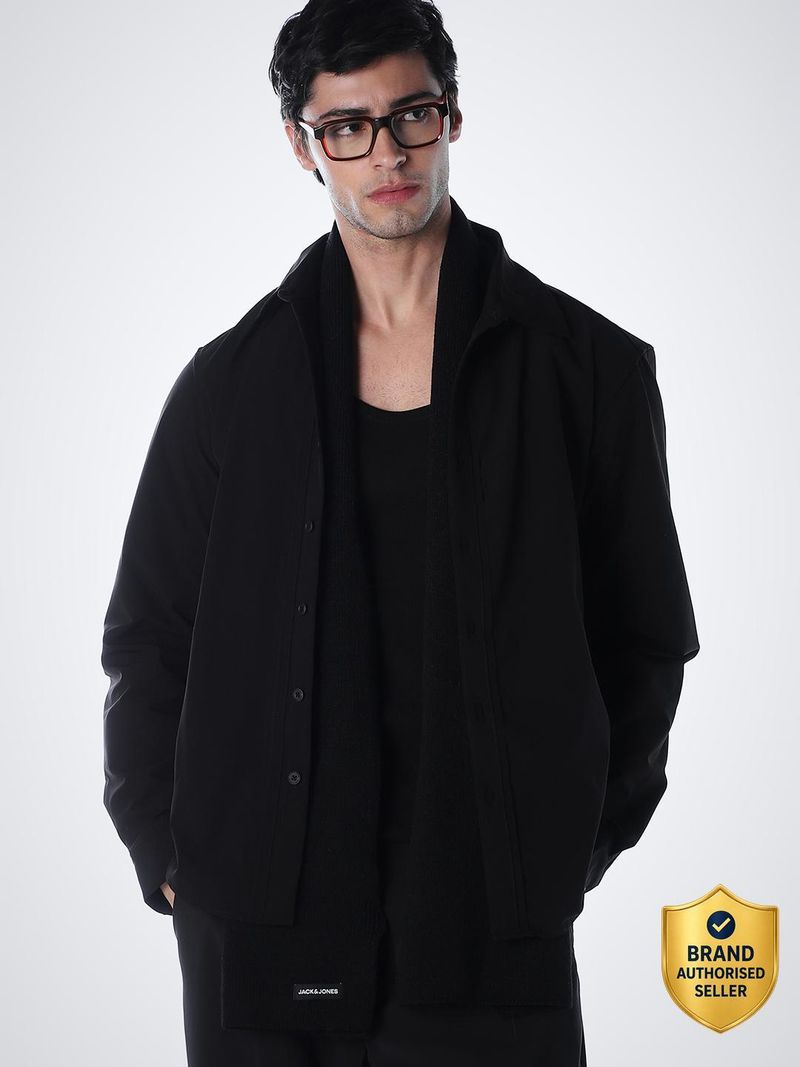 Jack & Jones Men Regular Fit Solid Casual Shirt - Image 3