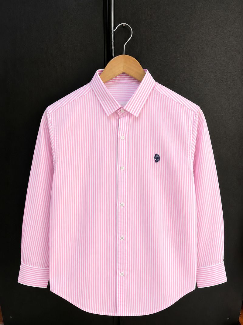 Craftedlinen Men Regular Fit Self Design Spread Collar Casual Shirt - Image 5
