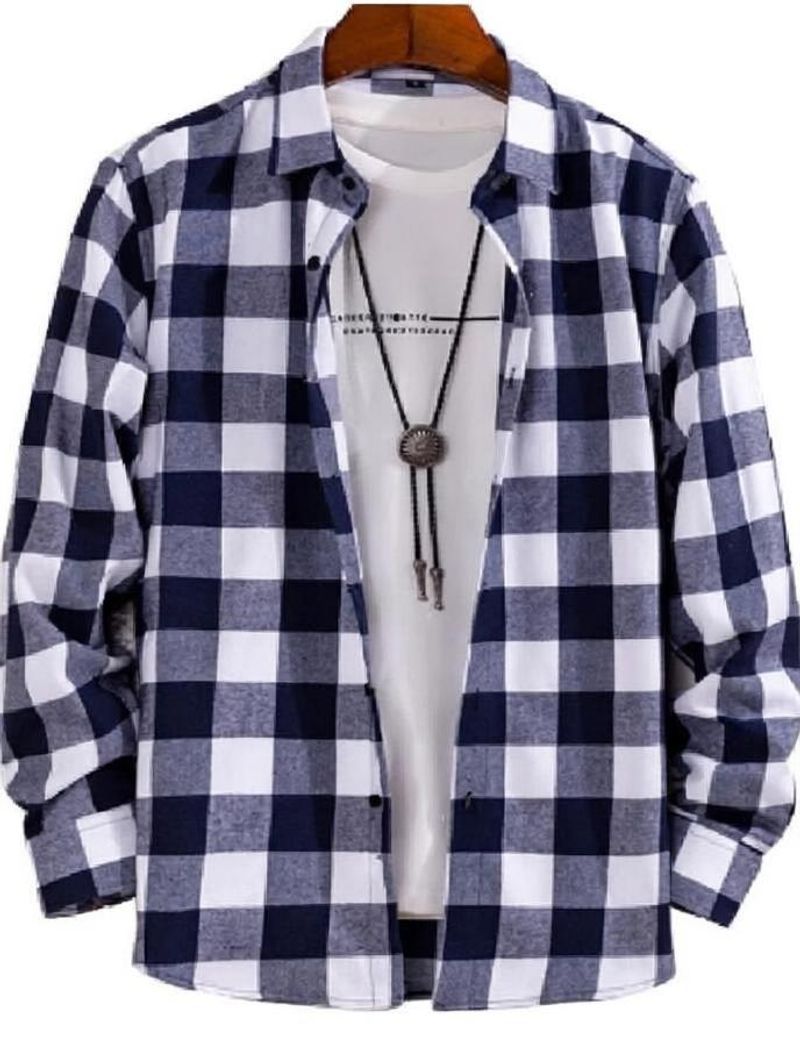 balino Men Regular Fit Checkered Casual Shirt - Image 2