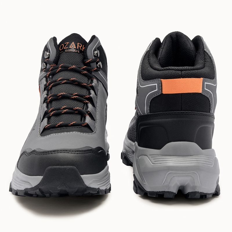 RED TAPE Ozark Hiking Shoes for Men (Grey, 11) - Image 8