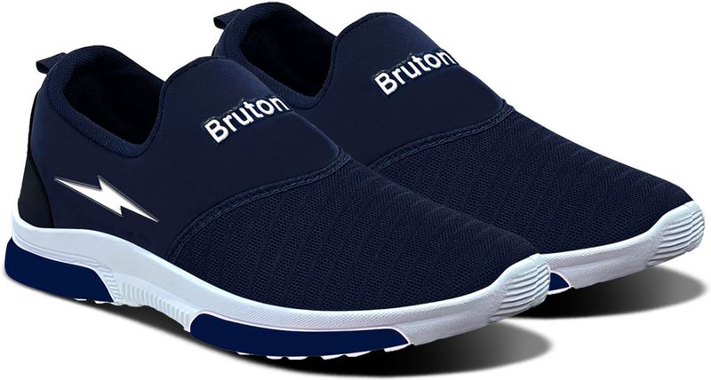 BRUTON Stylish Comfortable Lightweight Breathable Walking Shoes (Blue) - Image 8