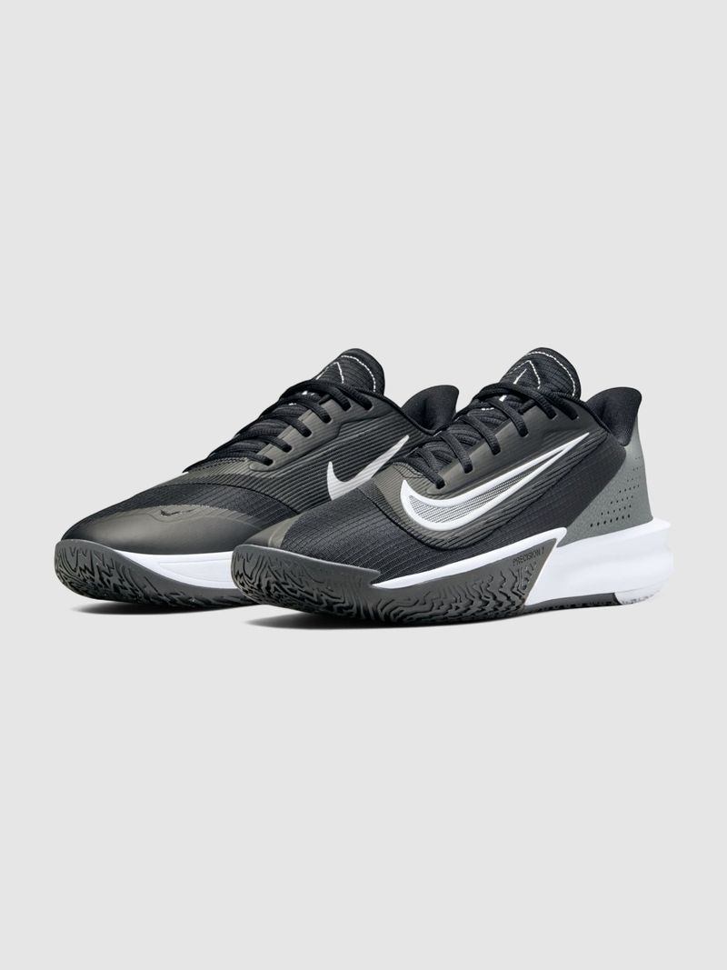 Nike Precision VII Basketball Shoes Men Black Size 7 - Image 8