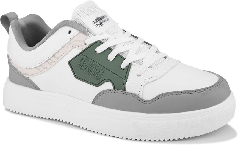 Abros HILTON Sneakers For Men (White , 8) - Image 5