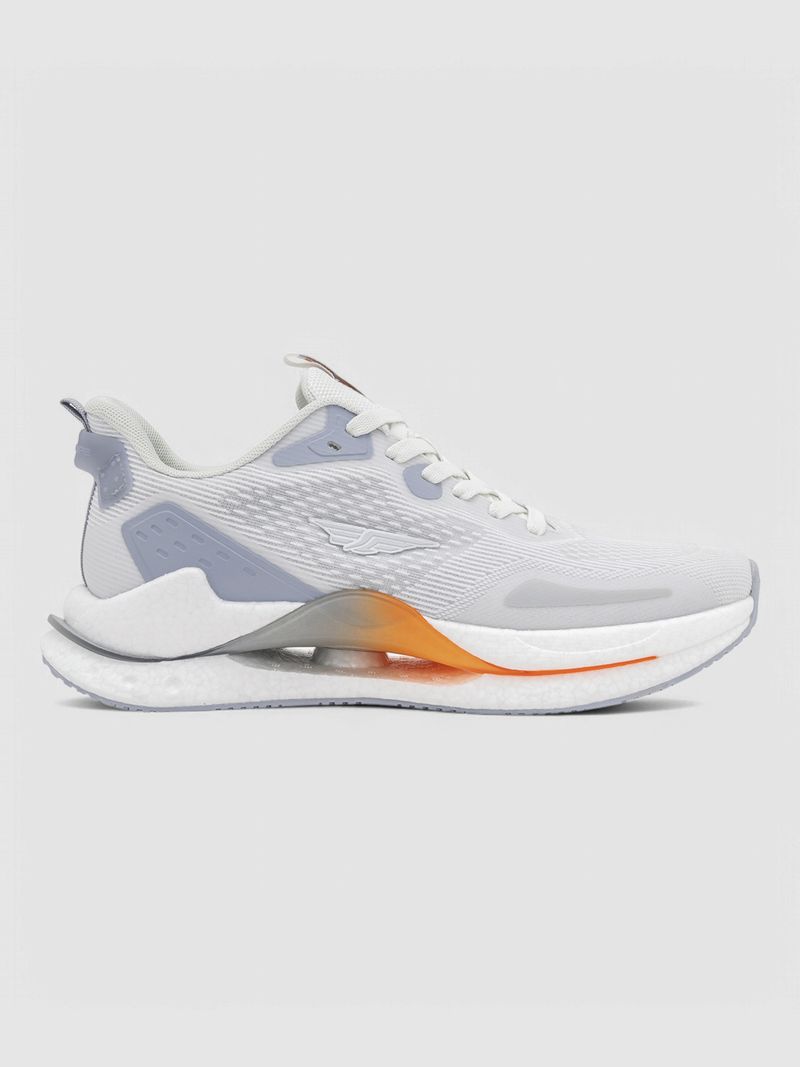 RED TAPE ETPU Athleisure Shoes for Men | Cultured Round-Toe Shape & Cushioning Technology Walking Shoes For Men (Grey, Orange , 10) - Image 6