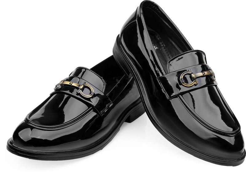 T-ROCK Men's Black Loafers (Size 7) - Image 5