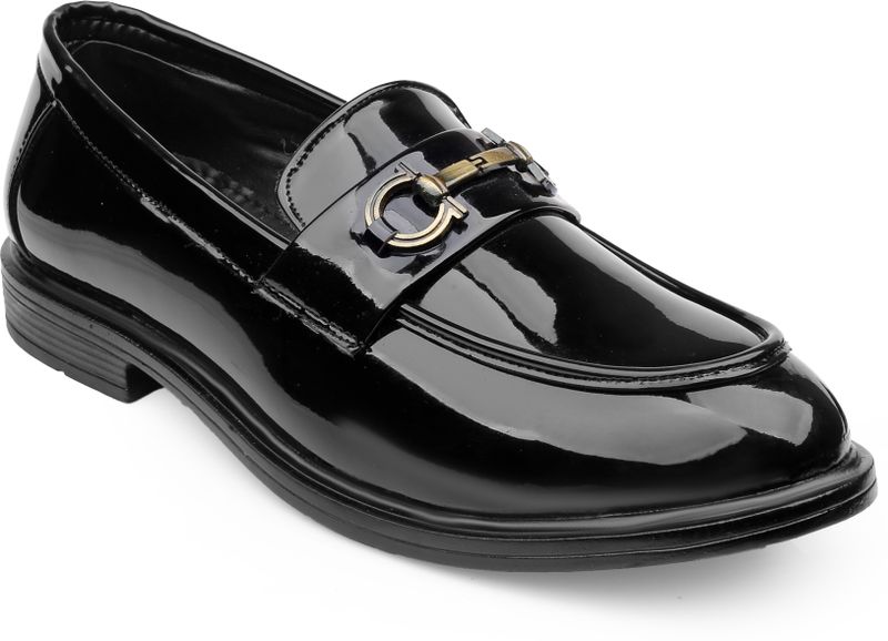 T-ROCK Men's Black Loafers (Size 7) - Image 4