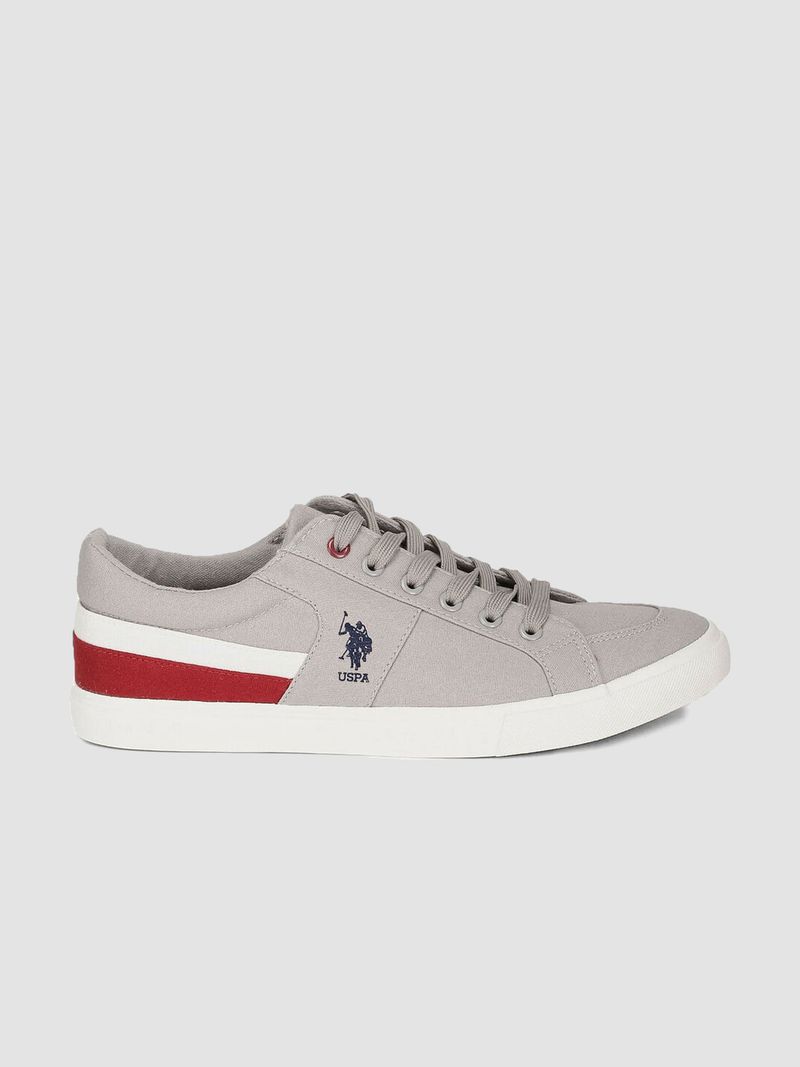 U.S. POLO ASSN. CLARKIN 6.0 Sneakers For Men (Grey , 8) - Image 6