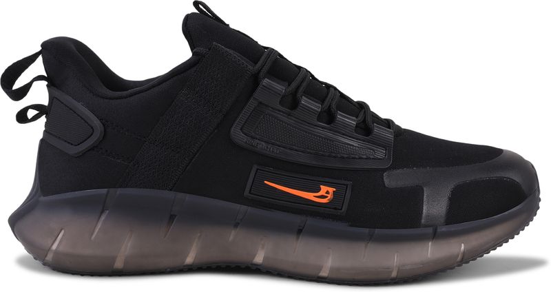 CLD NETFLIX Running Shoes for Men (Black, Orange, Size 6) - Image 7