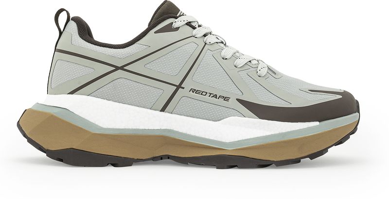 Red Tape Men's Walking Shoes, Brown & Green, UK 8 - Image 6