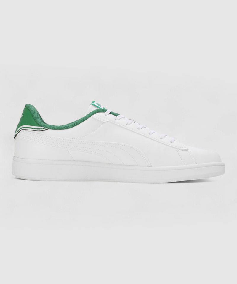 PUMA Smash Pop Sneakers For Men (White , 8) - Image 7