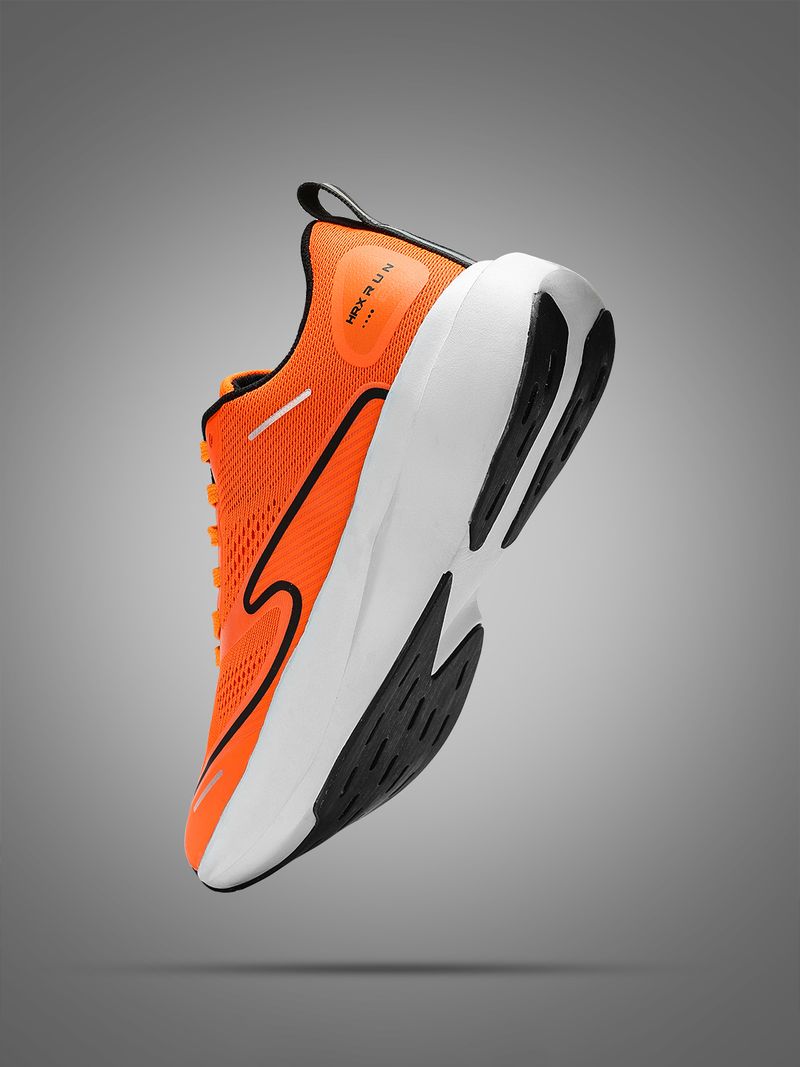 HRX by Hrithik Roshan Sneakers For Men (Orange , 8) - Image 6