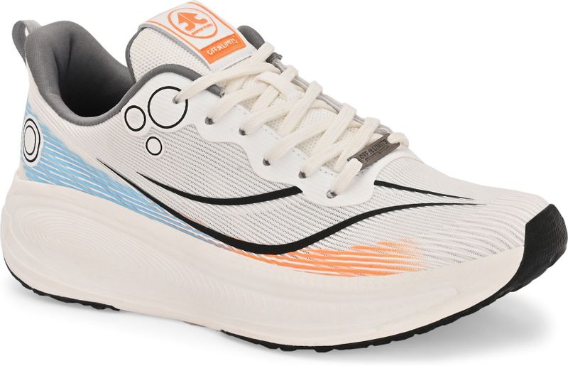 OFF LIMITS KRYPTON Running Shoes For Men (Off White, Blue, Orange , 11) - Image 7