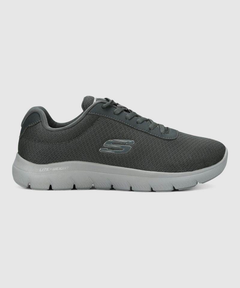 Skechers SUMMITS - FIELD DAY Sneakers For Men (Grey , 6) - Image 7