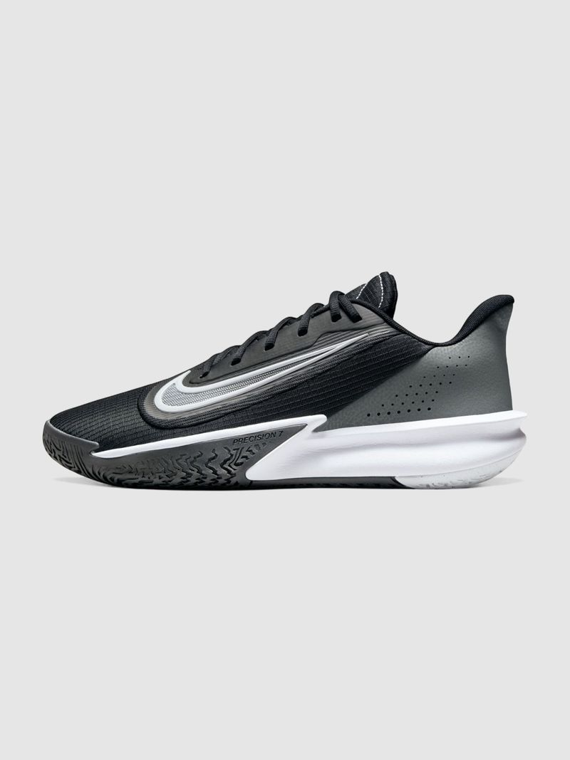 Nike Precision VII Basketball Shoes Men Black Size 7 - Image 6