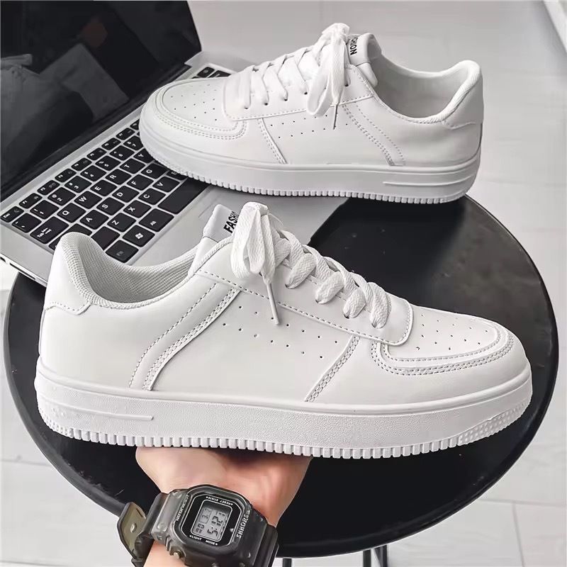 SnugZ Casual Sneakers White Shoes For Men Sneakers For Men (White , 7) - Image 5