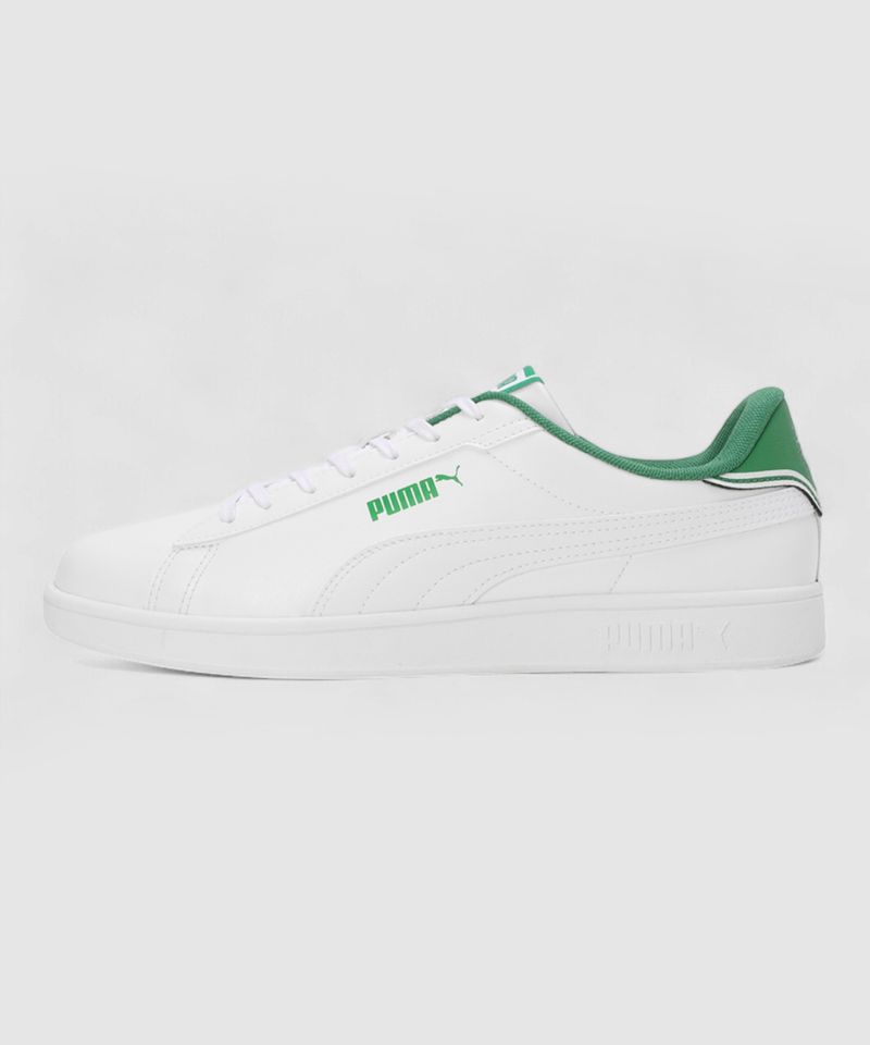 PUMA Smash Pop Sneakers For Men (White , 8) - Image 8