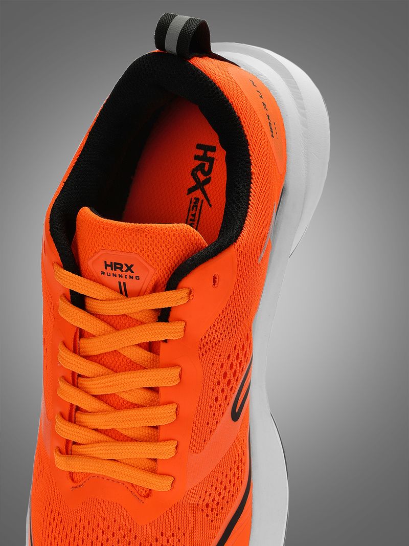 HRX by Hrithik Roshan Sneakers For Men (Orange , 8) - Image 7