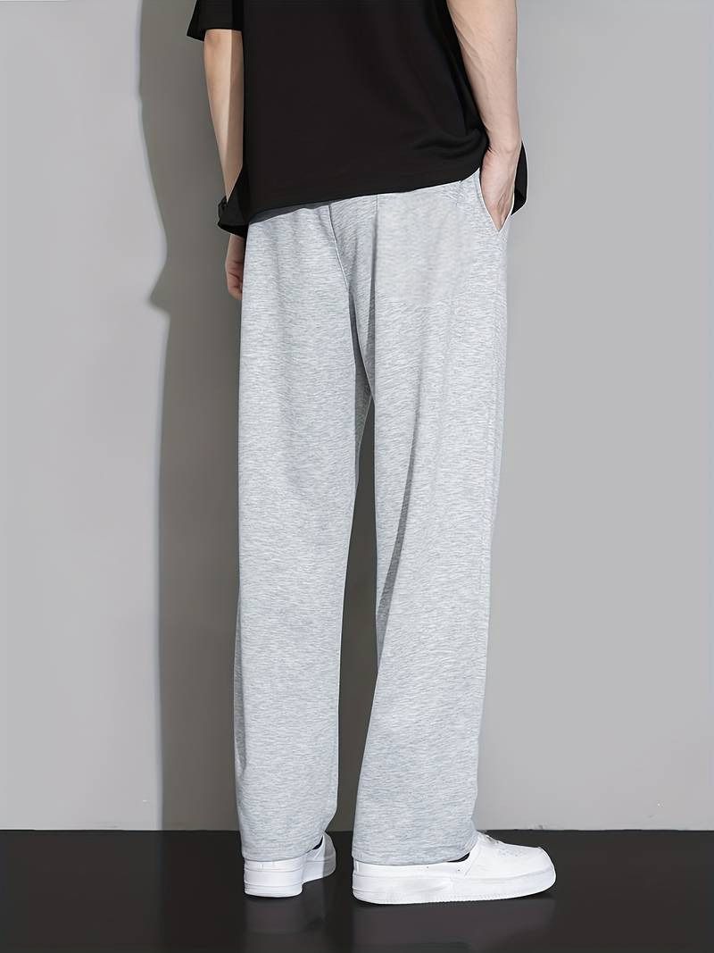PROGENY Men Solid Grey Track Pants - Image 4