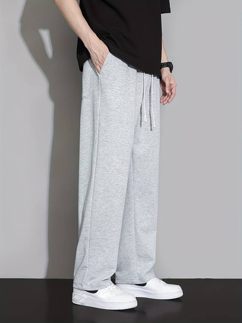 PROGENY Men Solid Grey Track Pants - Image 5