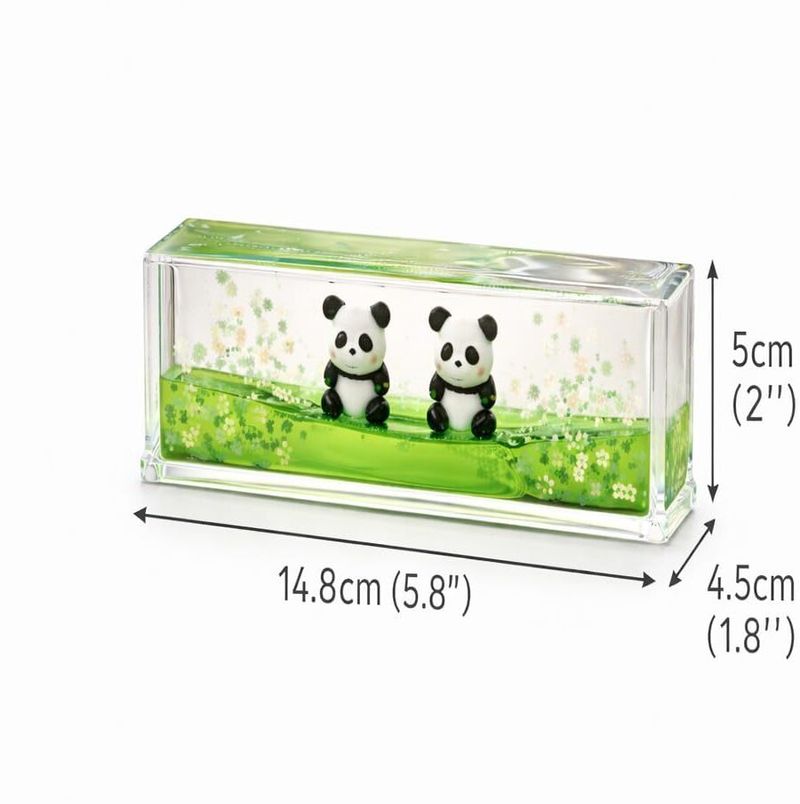 AAKIKI Liquid Wave Motion Paperweight for Office Decorative Showpiece - 5 cm (Plastic, Multicolor) - Image 6