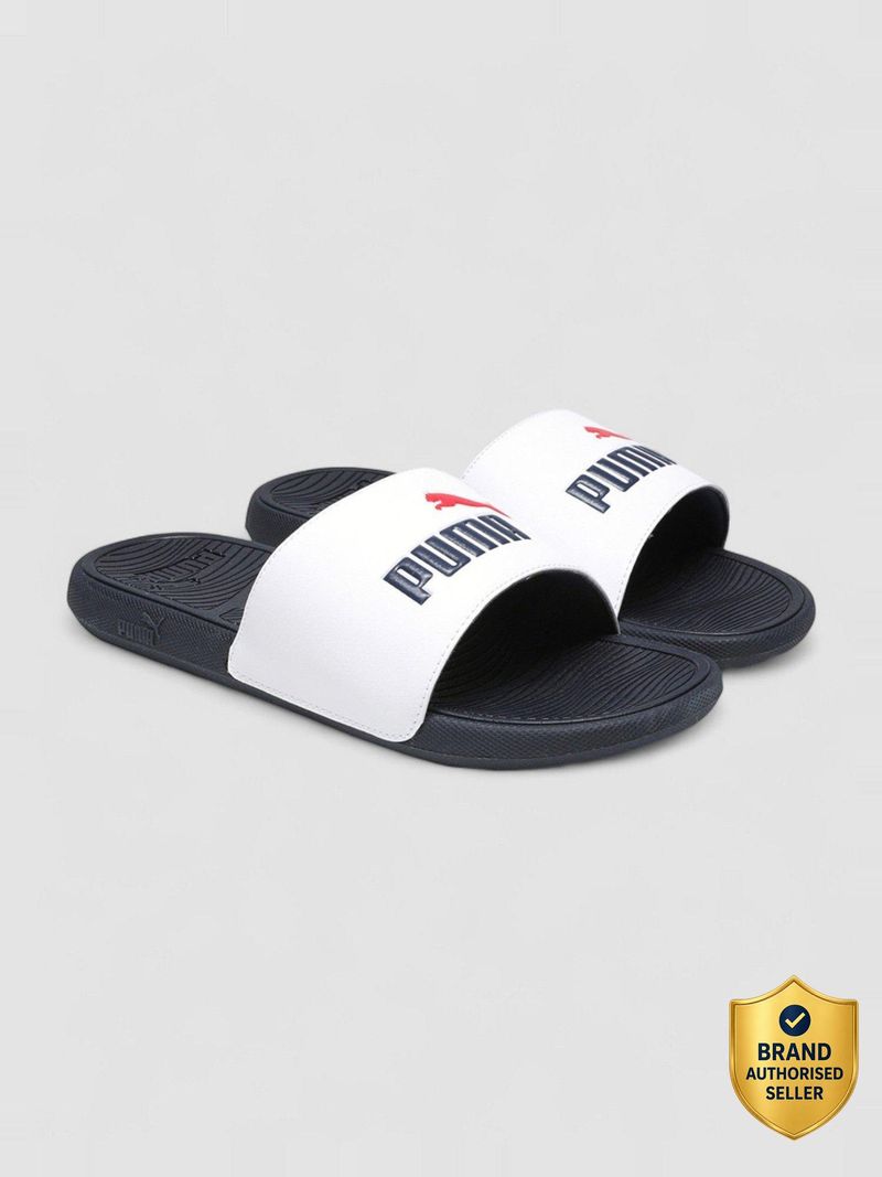 PUMA Cool Cat 2.0 Res Men Slides (White , 9) - Image 5