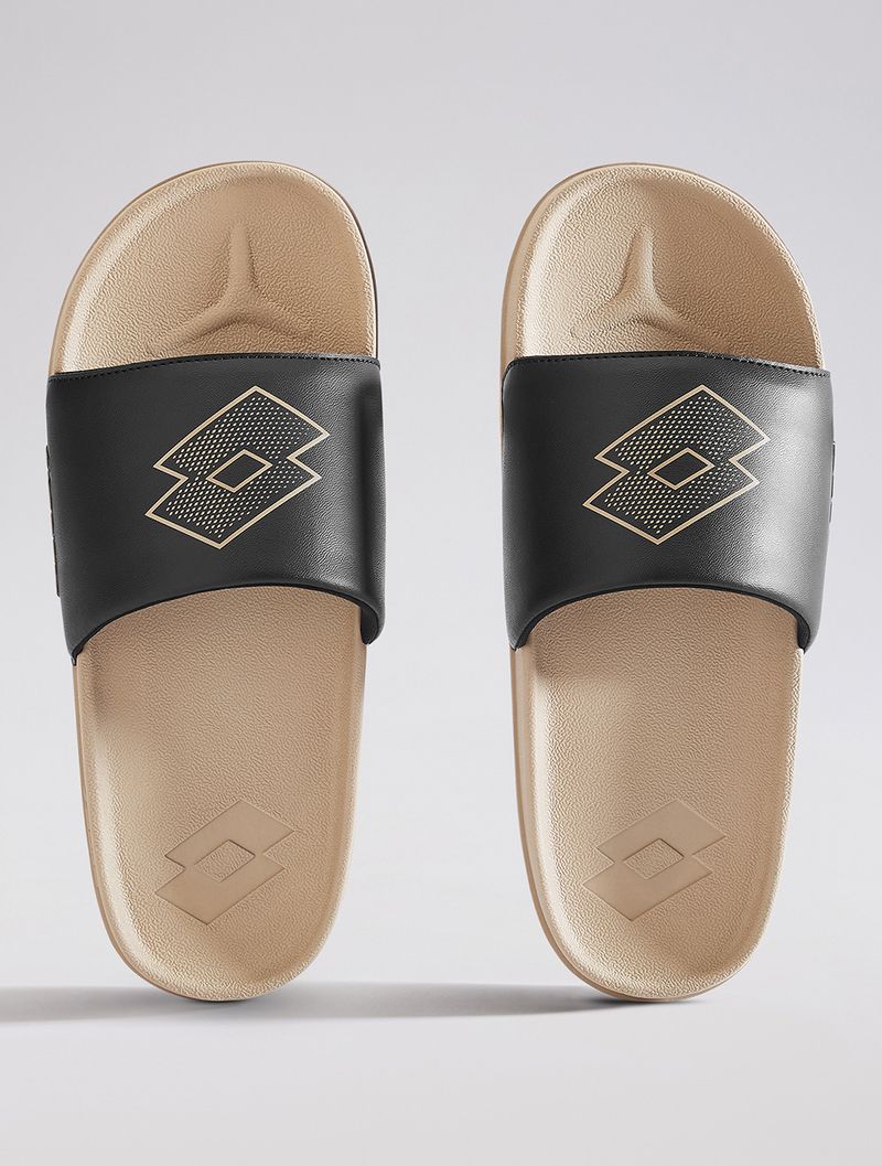 LOTTO Men Slides (Beige , 7) - Image 6