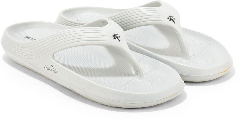 WOODLAND Men's Casual Summer Slippers White Size 10 - Image 5