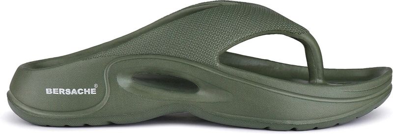 BERSACHE Men Slides (Green , 10) - Image 8