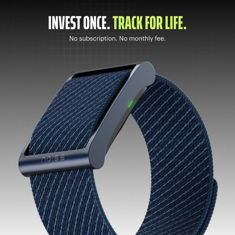 Noise REP 24X7 Fitness Tracker, Blue Strap - Image 3