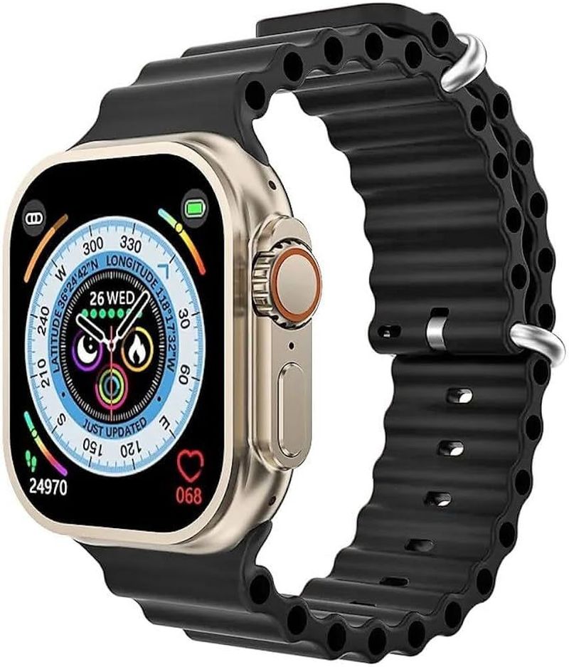 Arceus T10 Ultra 4G Smartwatch, Black Strap - Image 3