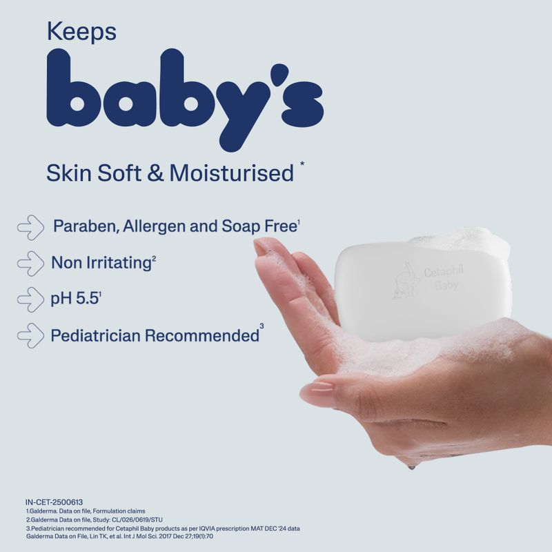 Cetaphil Baby Mild Bar 3x100g - Image 7