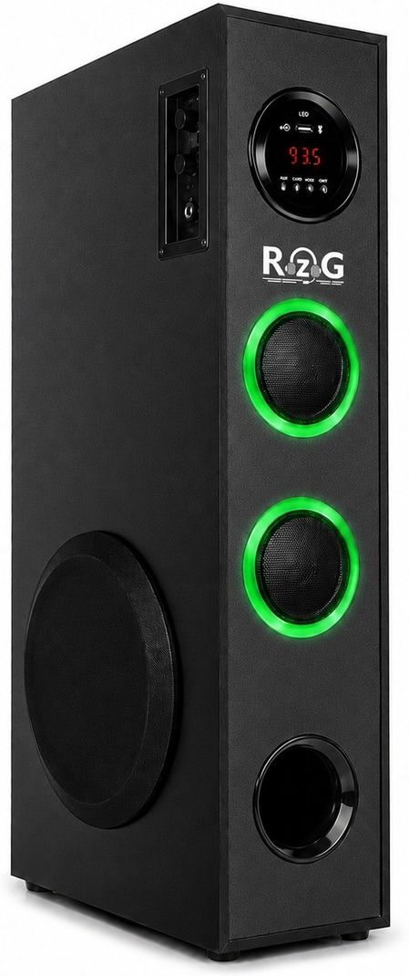 RZG Thunder R-2 Tower Speaker 120W Bluetooth Black - Image 2