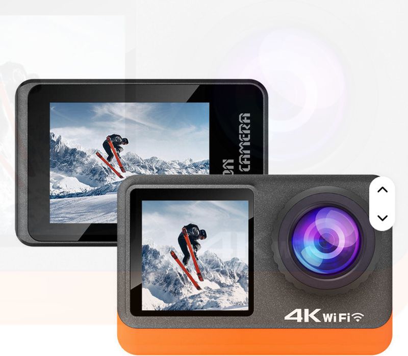 GUPTAVISION Sports Action Camera 4K Black 16MP - Image 2