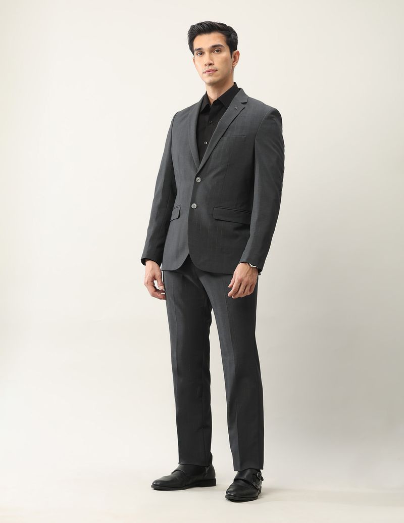 ARROW Men 2-piece Self Design Suit - Image 8