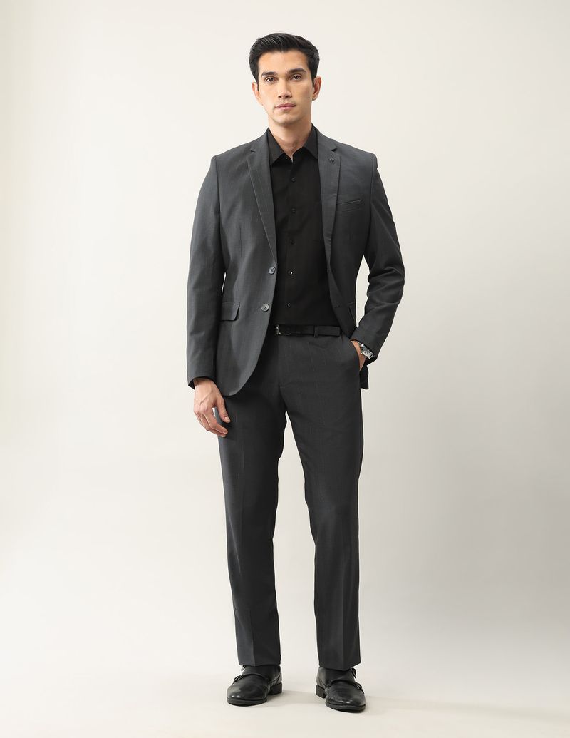 ARROW Men 2-piece Self Design Suit - Image 7